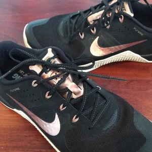 Rose Gold Nike Metcon 2 Training Shoes